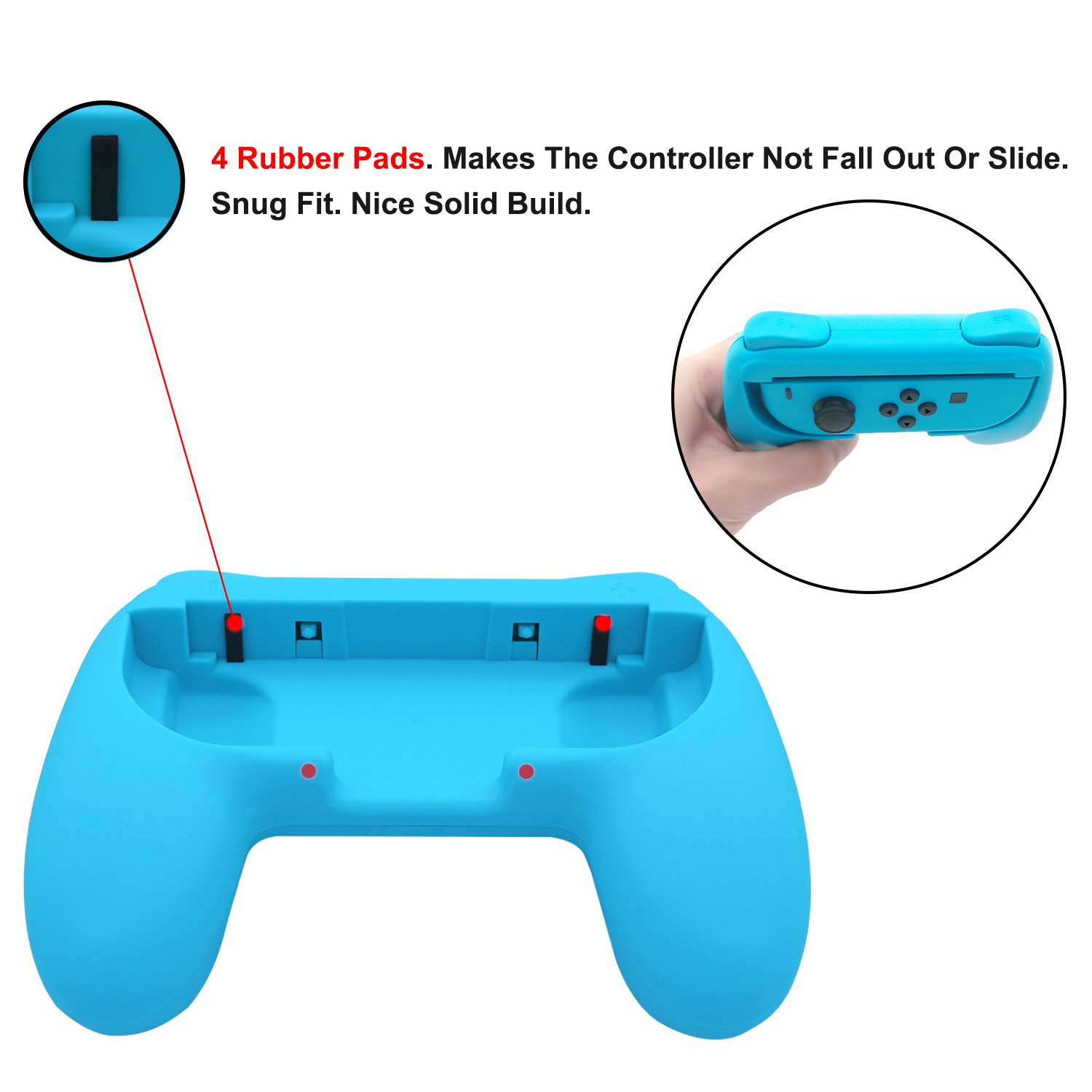 Foto 6 pulgar | Grips Fastsnail Es Compatible Con Los Joy-con De Nintendo Switch - Venta Internacional.