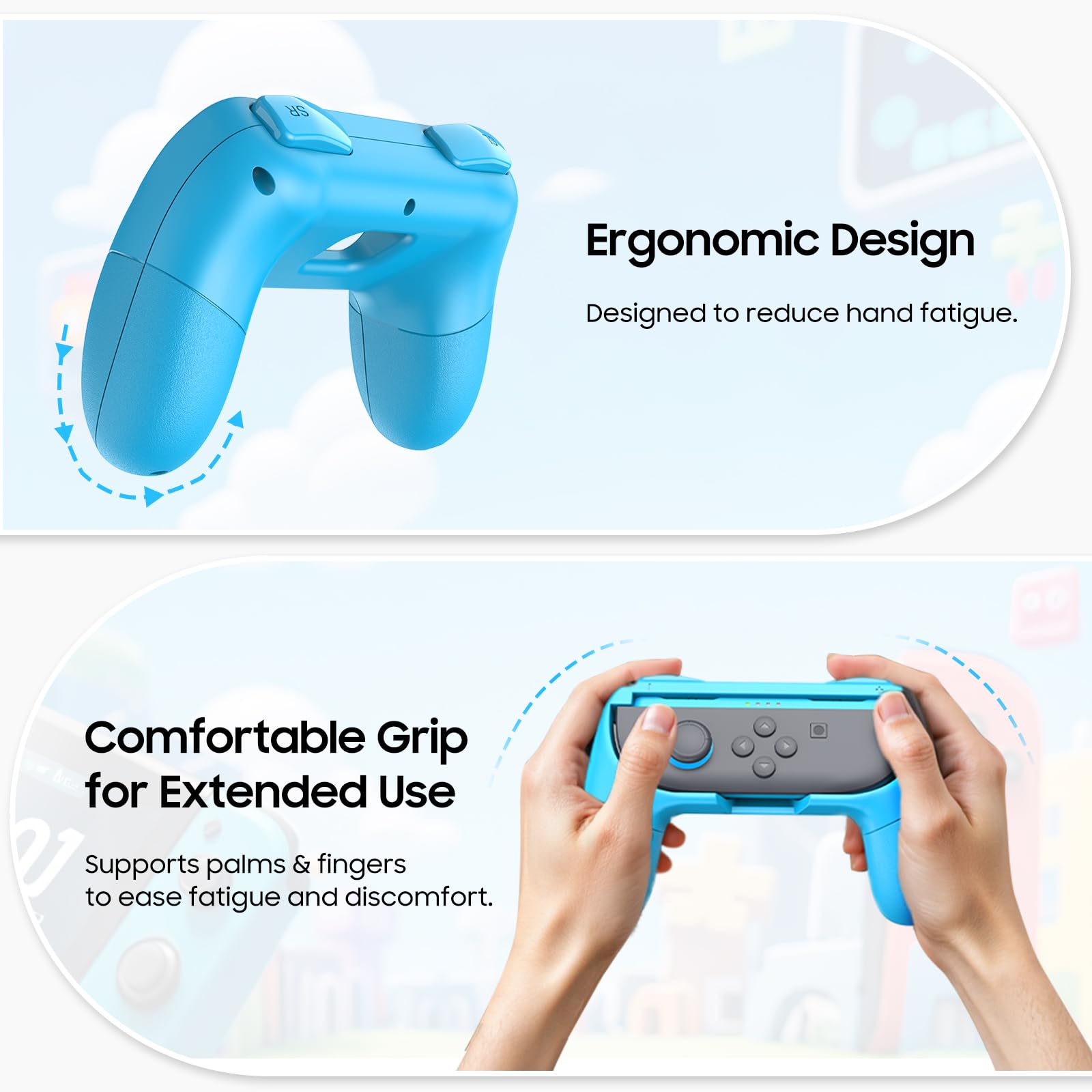 Foto 3 pulgar | Juego De 2 Joy-con De Grips Fintie Para Nintendo Switch 2 (2025) - Venta Internacional.