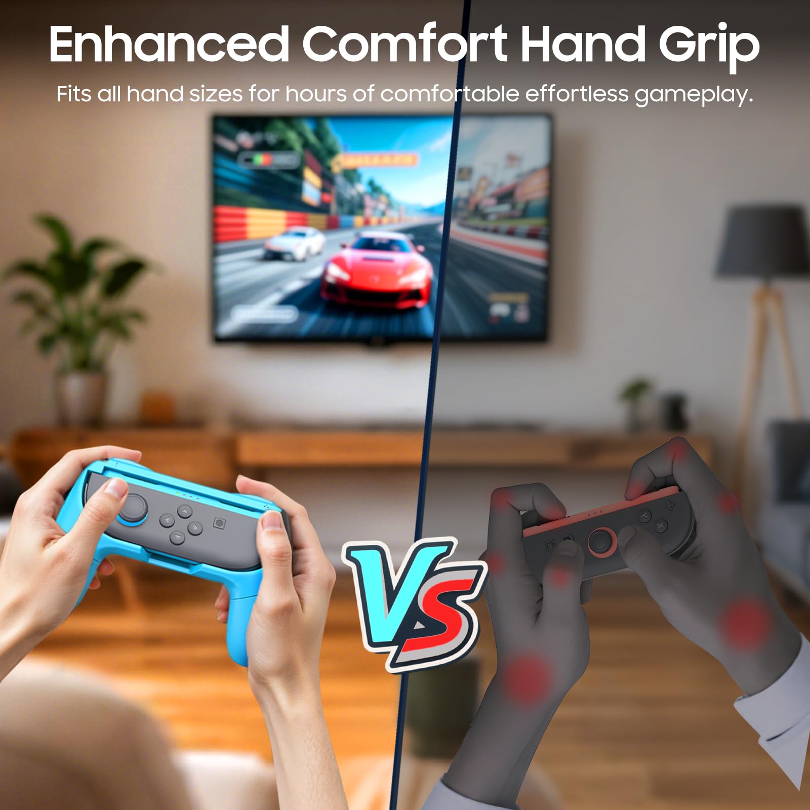 Foto 7 pulgar | Juego De 2 Joy-con De Grips Fintie Para Nintendo Switch 2 (2025) - Venta Internacional.
