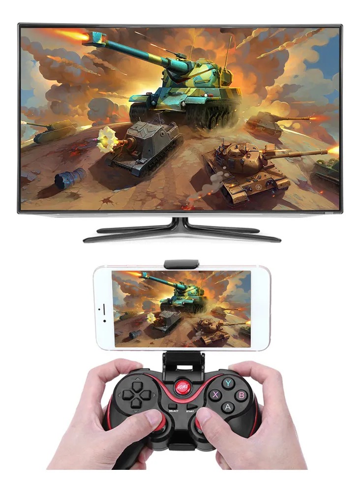 Foto 6 pulgar | Control Game Pad C8s Compatible Con Bluetooth