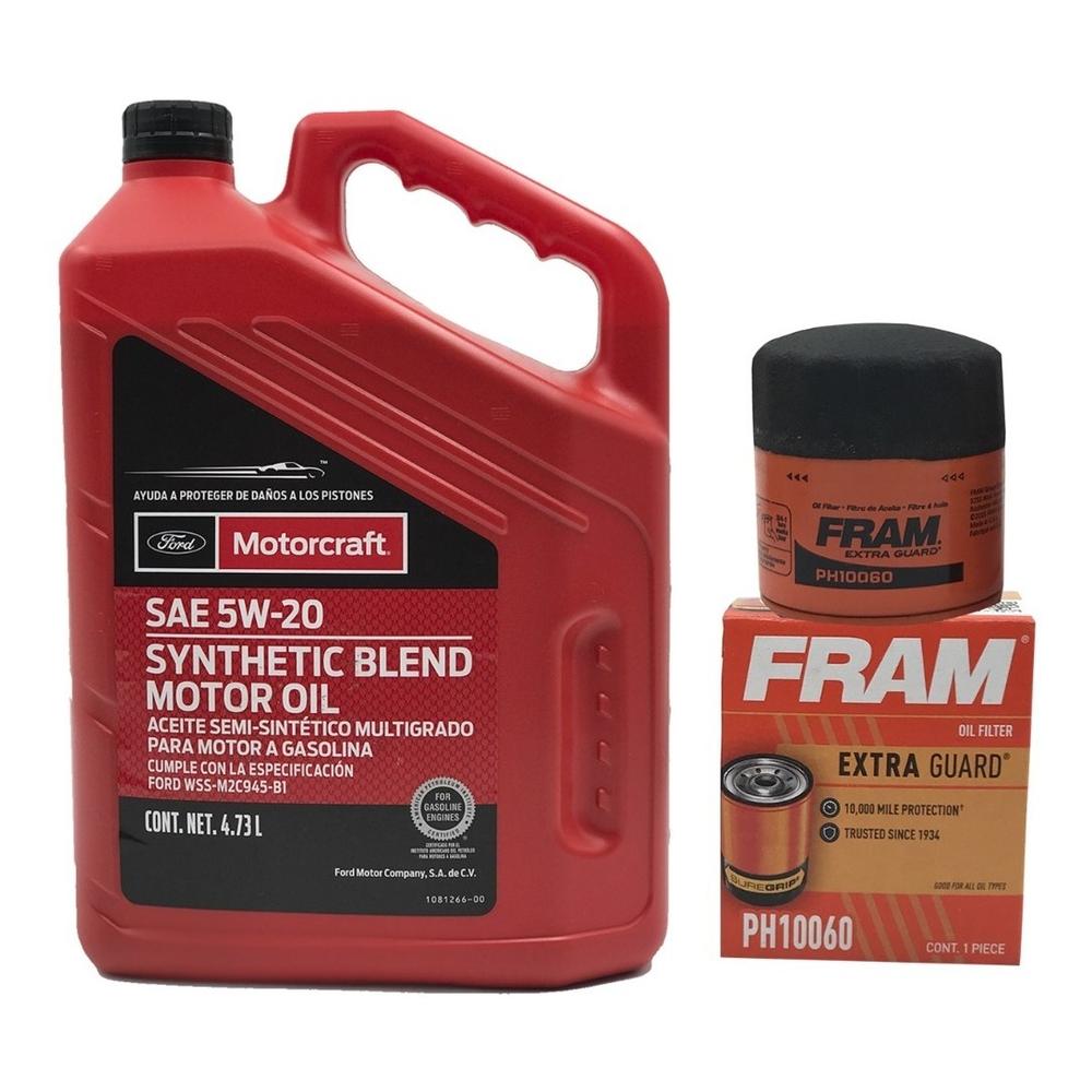 Kit Motorcraft para Cambio de Aceite Semi Sintético 5w20 Journey 2.4l