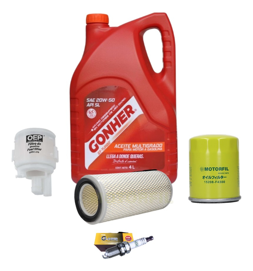 Kit De Afinacion Urvan 2002 Al 2007 2.4 L Gonher B/blatino