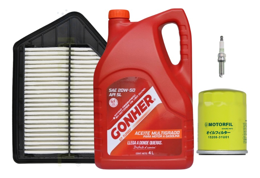 Kit De Afinacion C/bujías Platino Honda Cr-v 10-11  2.4l