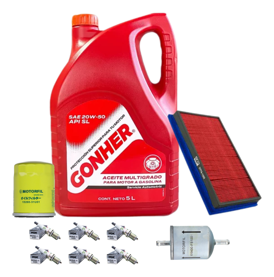 Kit De Afinacion Nissan  X-terra 2000-2004 3.3 L Gonher