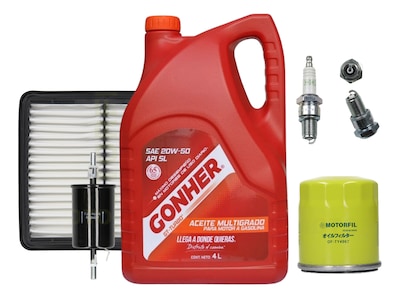 Foto 1 | Kit De Afinacion Matiz 2003 Al 2005 1.0 20w50 Gonher