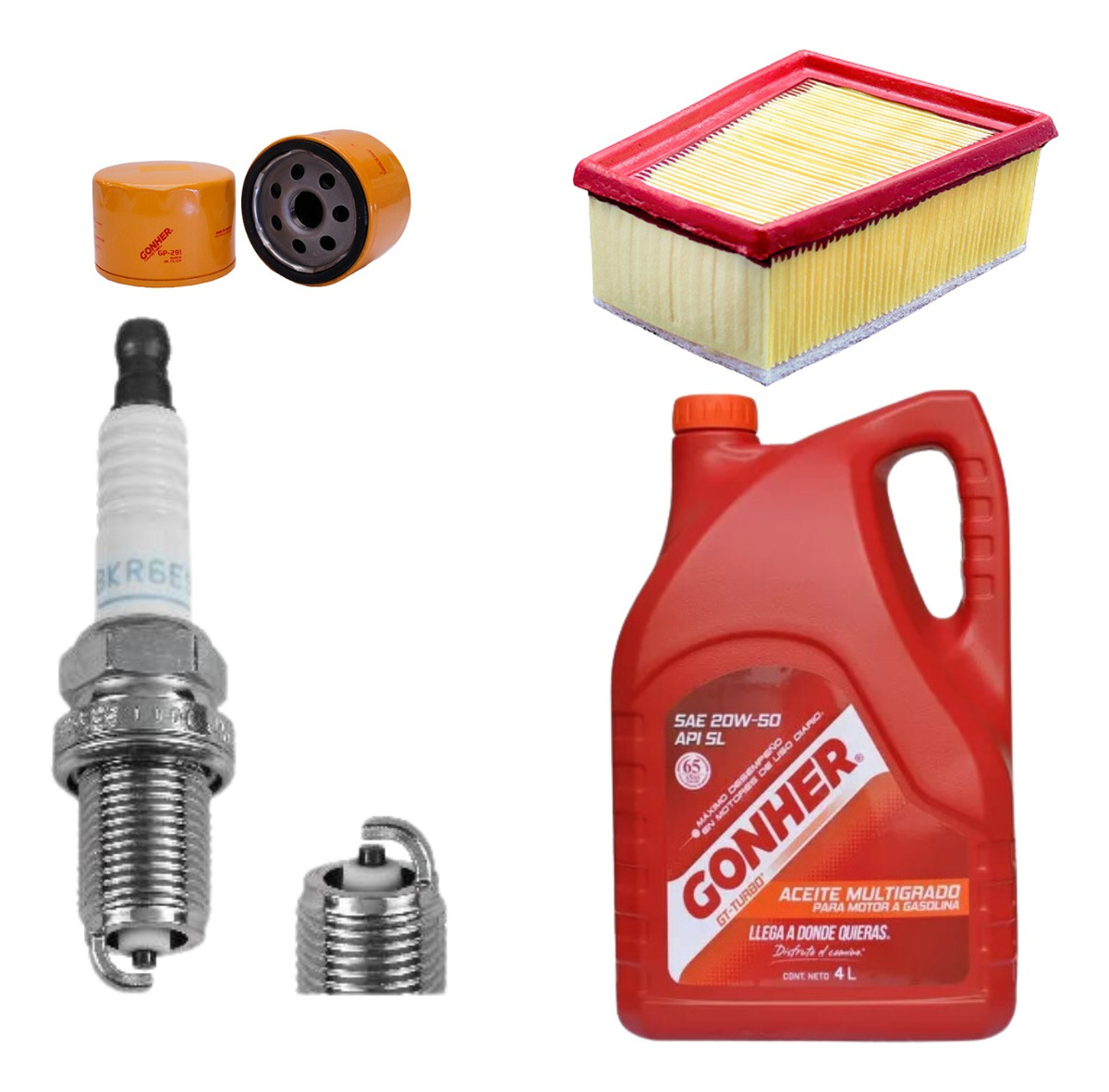Foto 1 | Kit Afinacion Kangoo Express Con Aceite Gonher