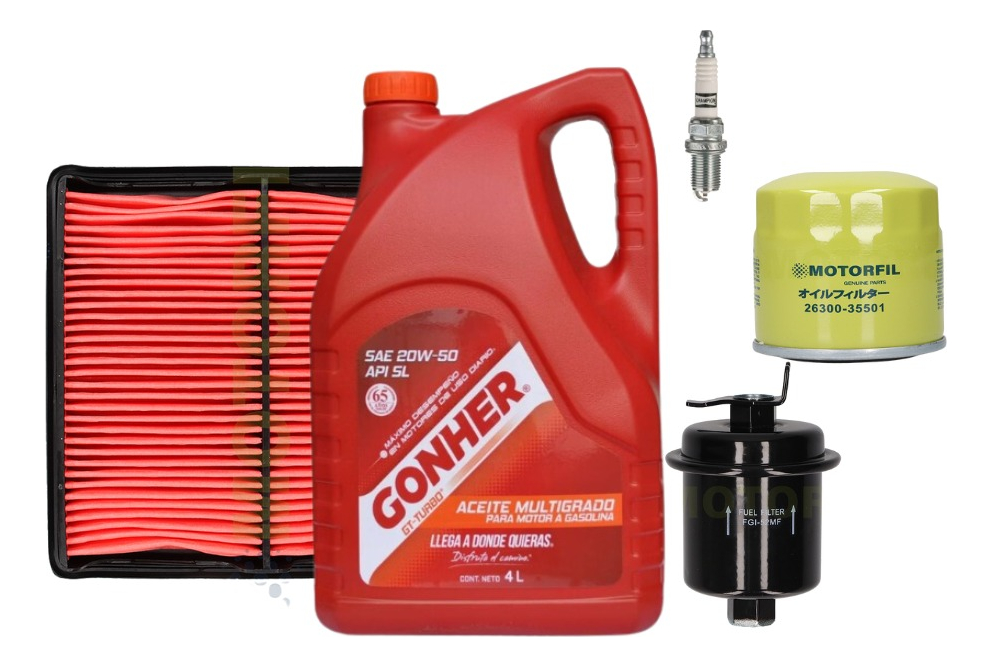Foto 2 pulgar | Kit De Afinacion Honda Civic C/bujias Platino 96, 99-00 1.6l
