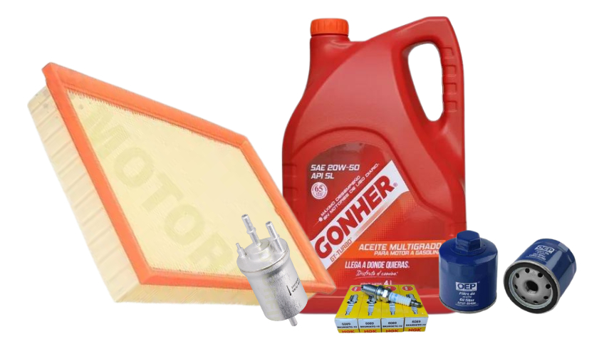 Kit De Afinación Polo 2003 Al 2006 1.6 Gonher 20w50 Fg-2sal