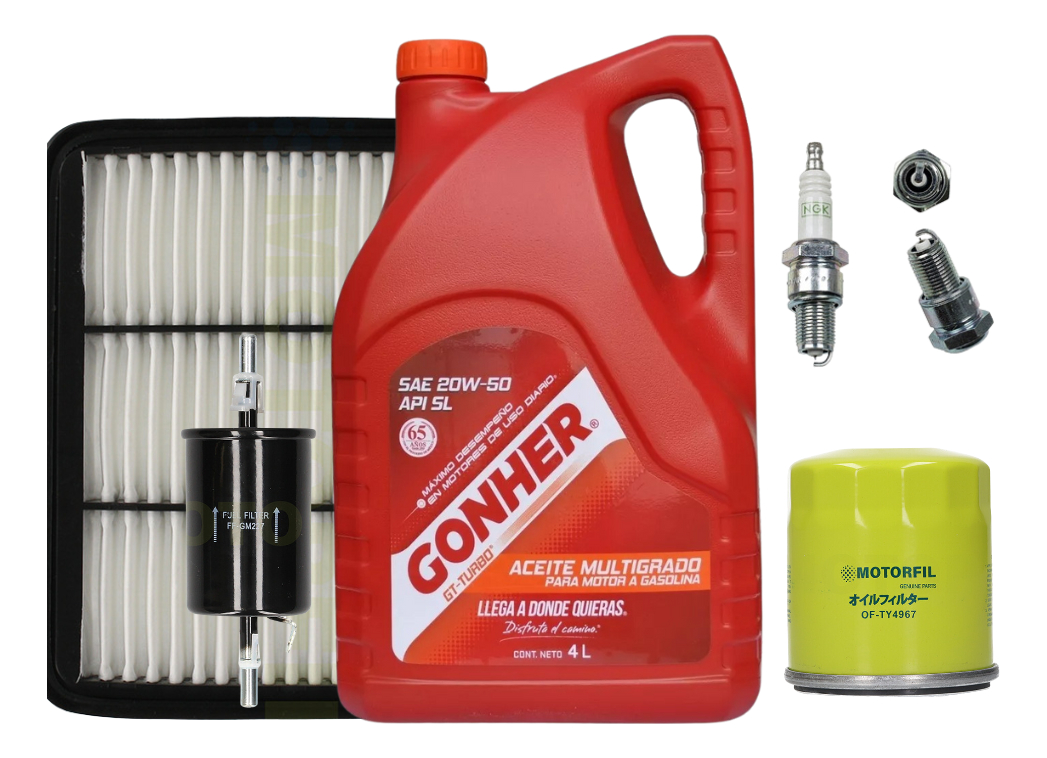 Foto 1 | Kit De Afinacion Matiz 2006 Al 2015 1.0 20w50 Gonher