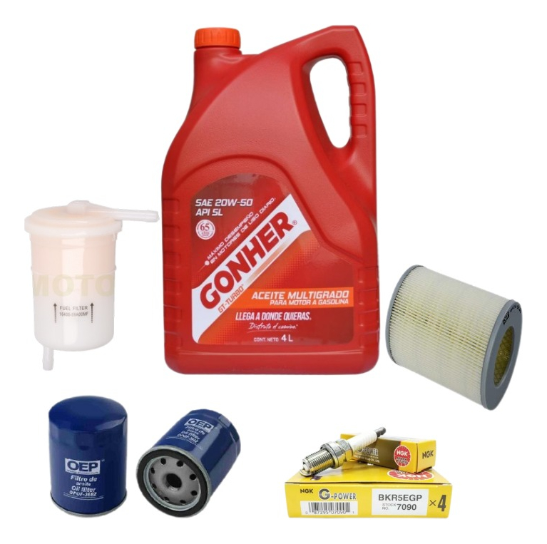 Kit De Afinacion Ichi Van 1991 Al 1992 2.4 L Gonher 20w50
