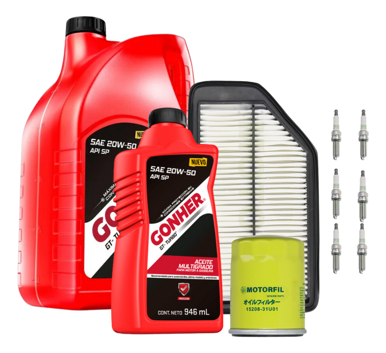 Kit De Afinacion  Honda Odissey 3.5l 11-17 C/bujías Platino