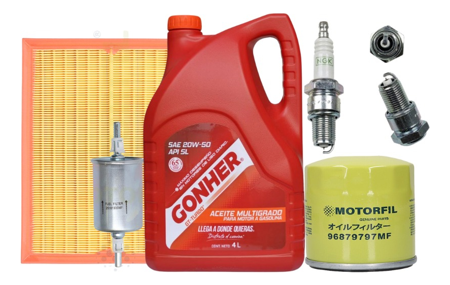 Foto 1 | Kit De Afinacion Astra 2004 2.4 20w50 Gonher Bujia Platino