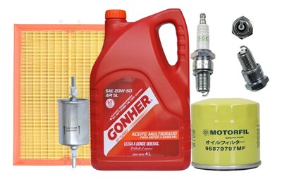 Foto 1 | Kit De Afinacion Astra 2004 2.4 20w50 Gonher Bujia Platino
