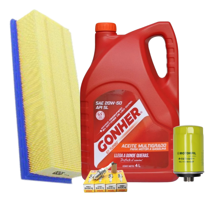 Foto 2 pulgar | Kit De Afinación Tiguan 2009 Al 2017 Aceite Gonher 20w50