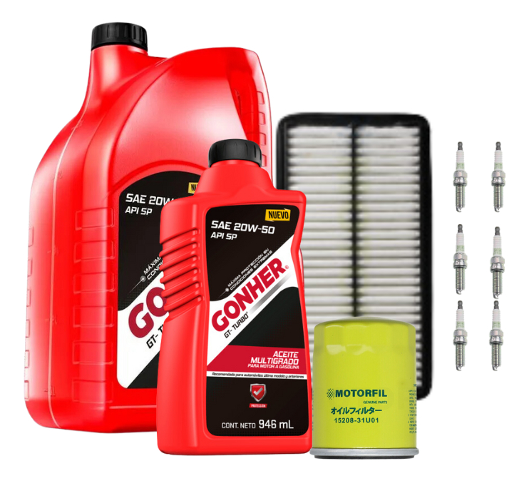 Kit De Afinacion Honda Odissey 3.5l 18-22 C/bujías Platino