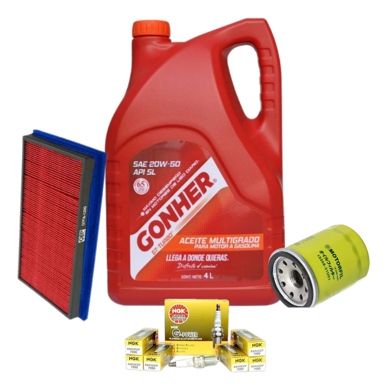 Foto 1 | Kit De Afinacion Maxima 2000 Al 2001 3.0 L Gonher 20w50
