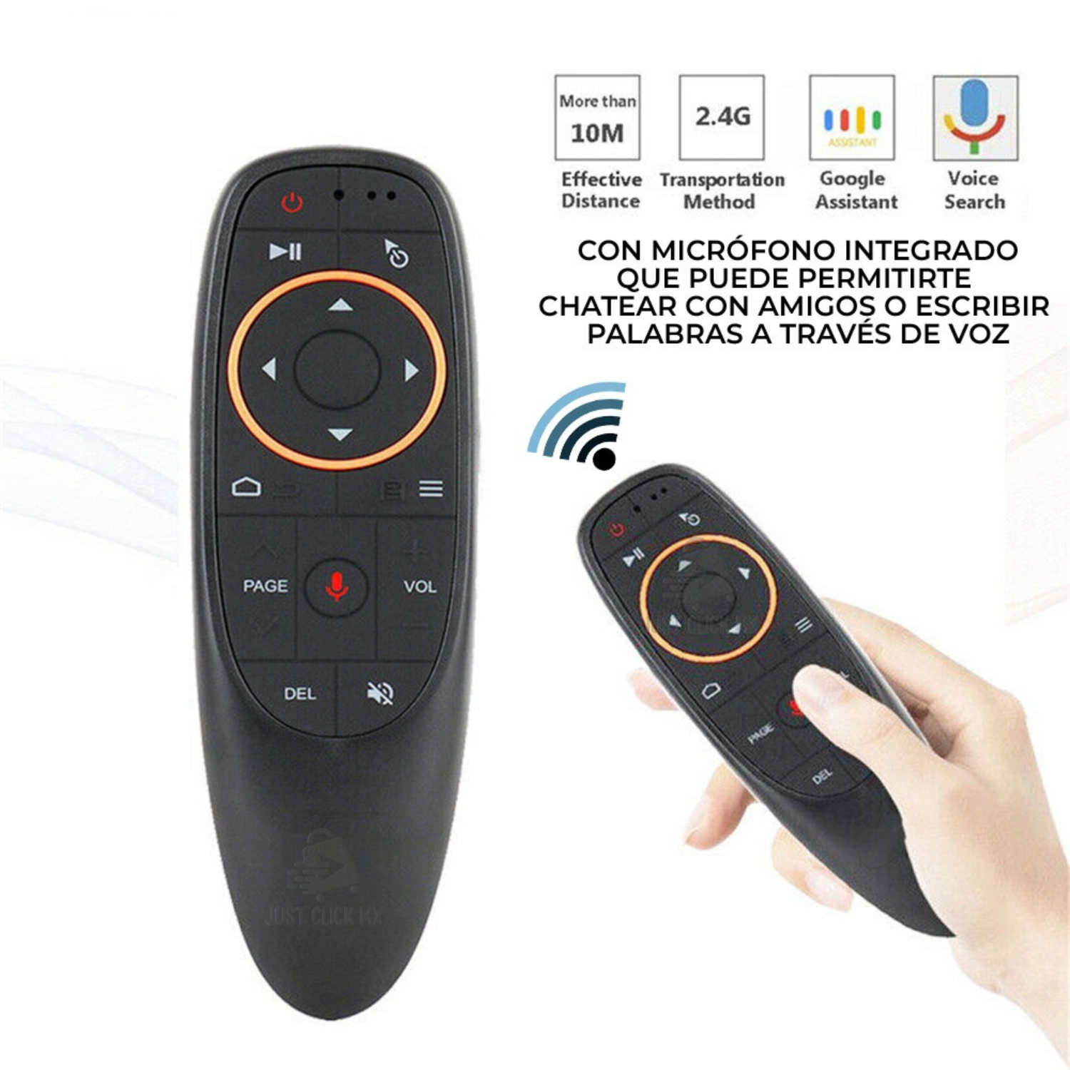 Foto 4 pulgar | Control Remoto Con Función De Mouse Y Voz