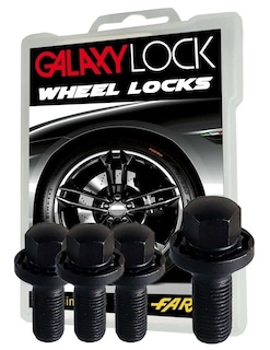 Foto 3 | Birlos de Seguridad Galaxylock para Audi con Rines de Aluminio color Negro