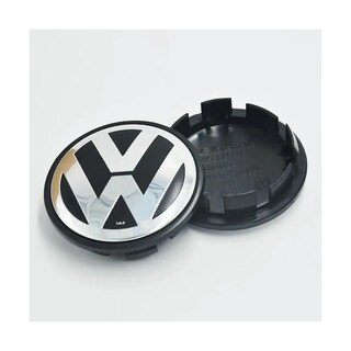 Foto 3 | 4 Tapas Centro De Rin Vw Jetta A6 A7 Bora Tiguan 65mm Lab.g Plata