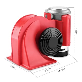 Foto 2 | Claxon Corneta Eo Safe Imports Bocina Rojo