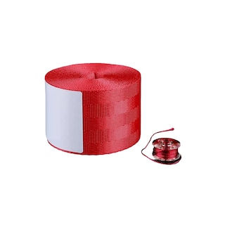 Foto 1 | Rollo de Cinturón de Seguridad para Coche Eo Safe Imports ESI-12428 Rojo