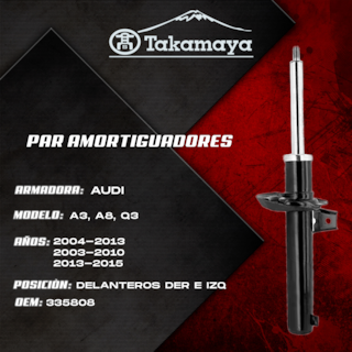 Foto 5 | Amortiguadores Delanteros Golf Gti 07-13 Jetta A6 11-18 Gas