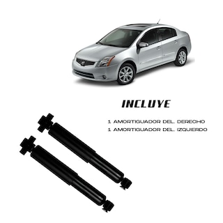 Foto 2 | Amortiguadores Traseros Takamaya 2 Piezas para Sentra 2007-2012