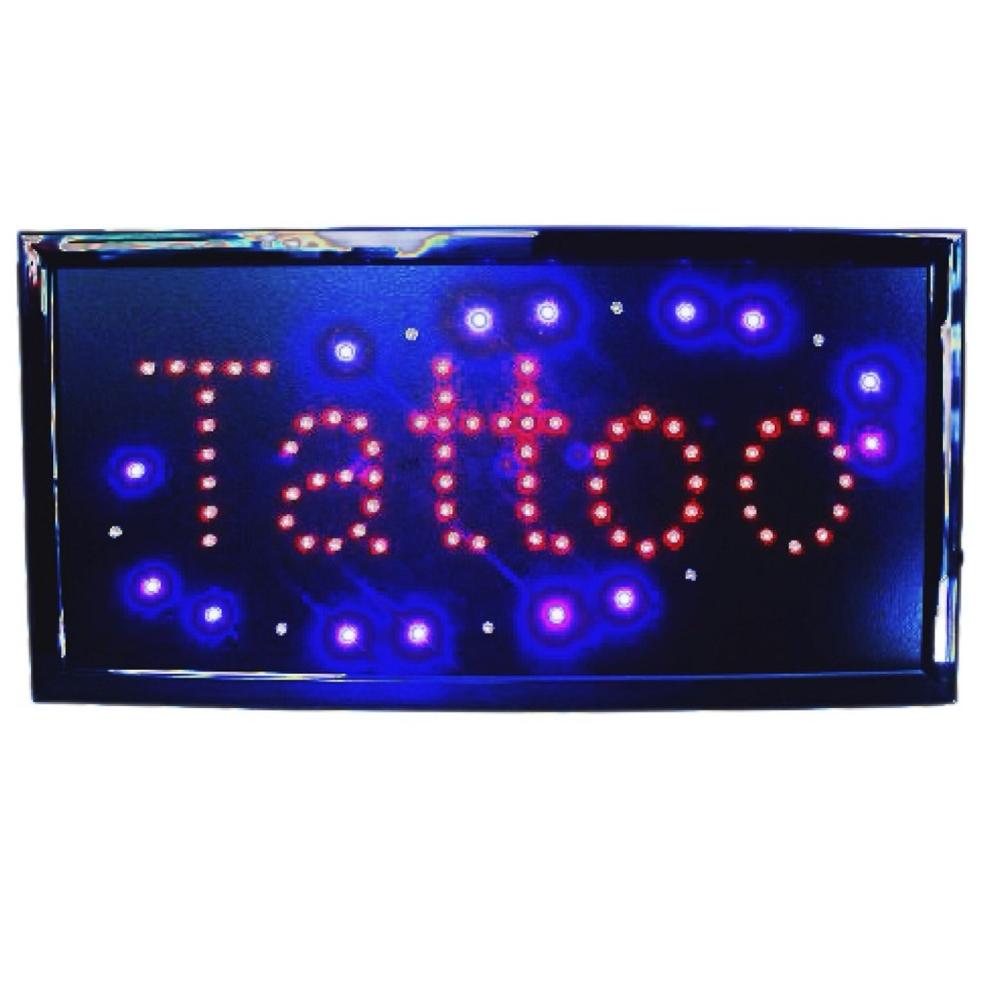 Foto 3 pulgar | Anuncio Luminoso Led "Tatto" Radox CH246-426 color Negro