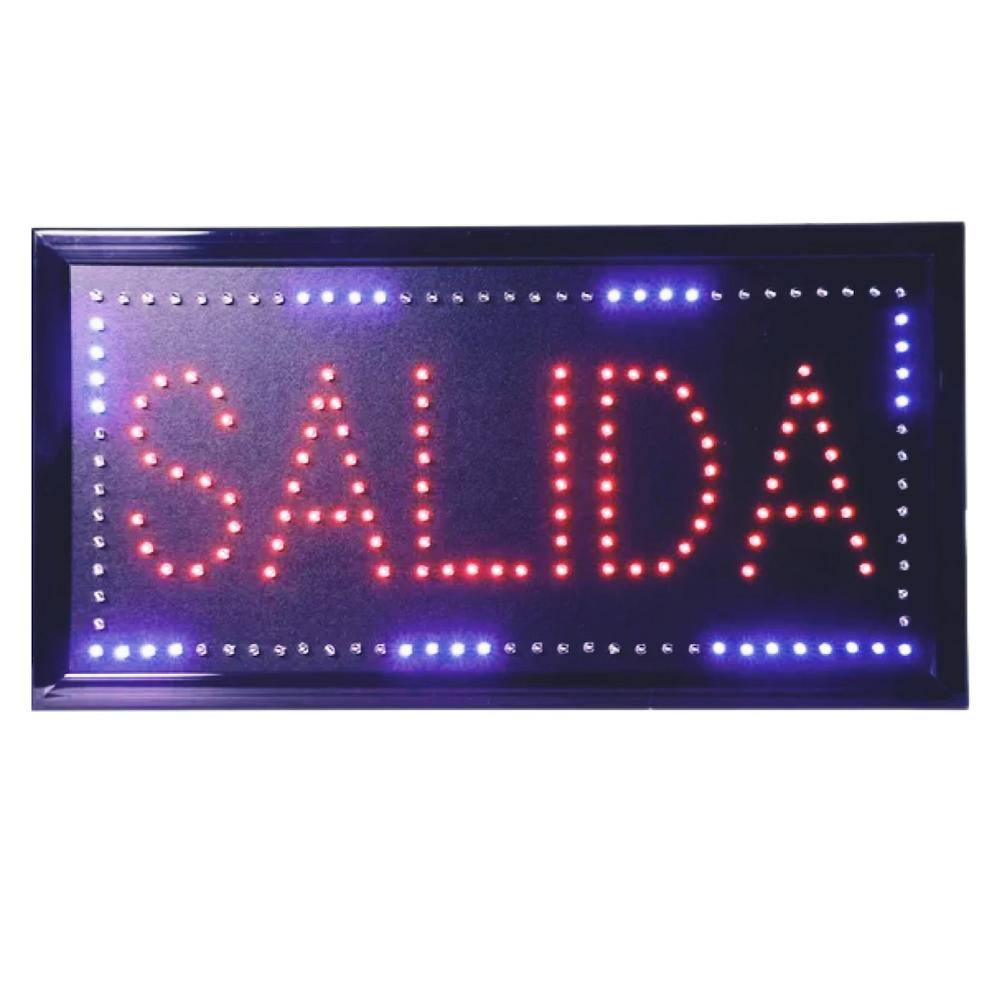 Foto 3 pulgar | Anuncio Luminoso Led "Salida" Radox CH246-421 color Negro