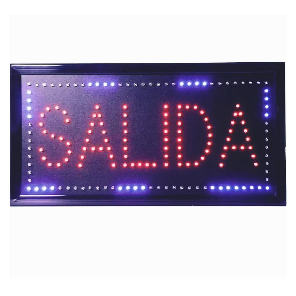 Foto 4 pulgar | Anuncio Luminoso Led "Salida" Radox CH246-421 color Negro