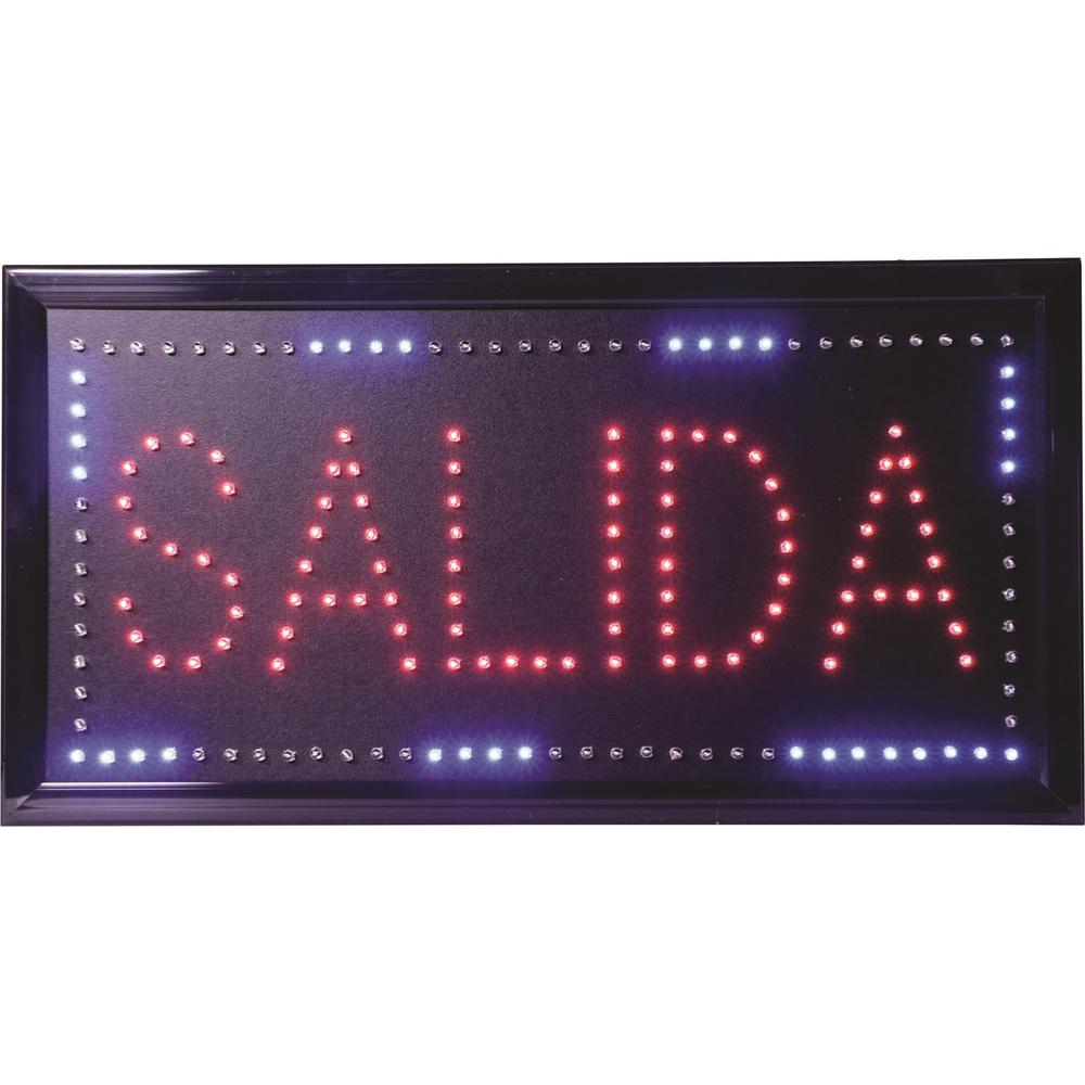 Foto 6 pulgar | Anuncio Luminoso Led "Salida" Radox CH246-421 color Negro