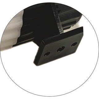 Foto 3 | Anuncio Luminoso SL PROLIGHT CH11-B100W-RBW-B color Negro Caramelo LED Tipo Poste Barbería