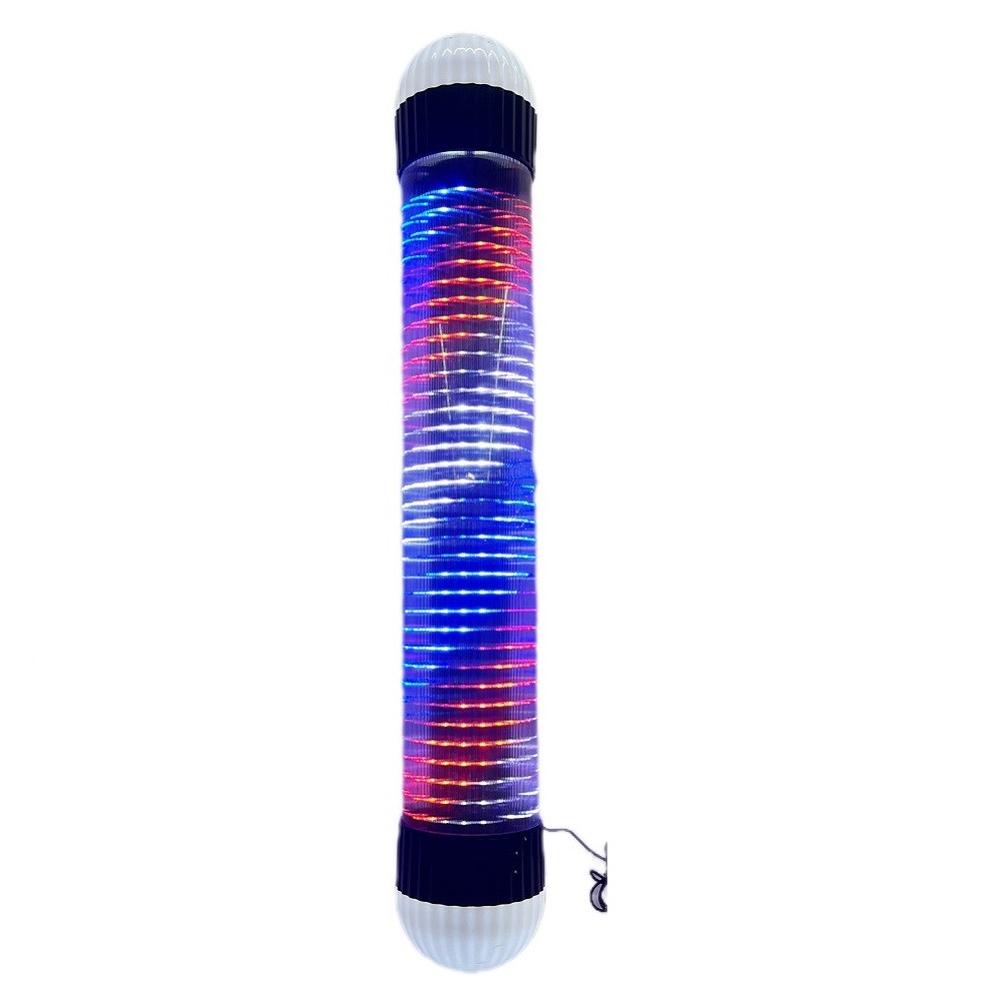 Foto 5 pulgar | Anuncio Luminoso SL PROLIGHT CH11-B100W-RBW-B color Negro Caramelo LED Tipo Poste Barbería