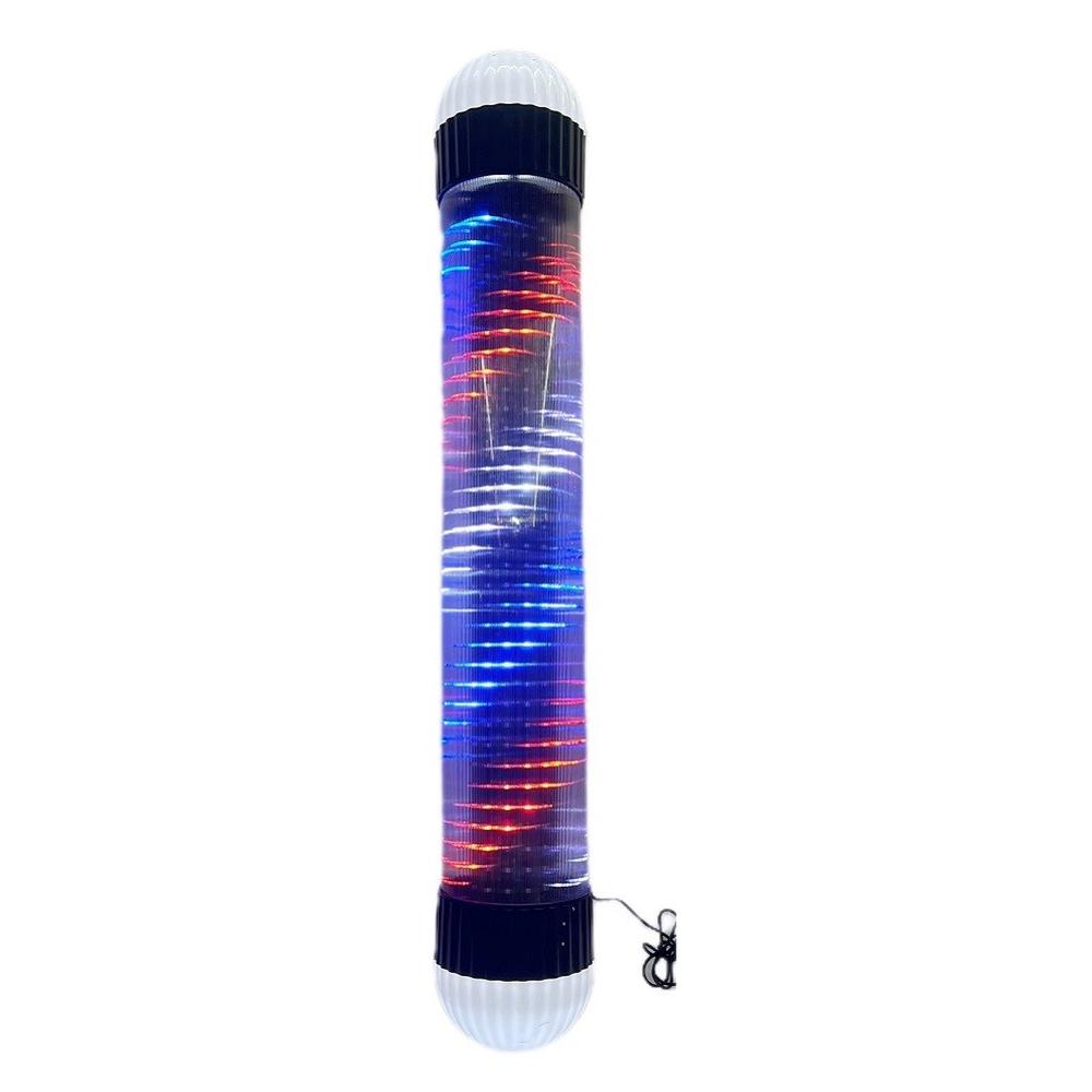 Foto 6 pulgar | Anuncio Luminoso SL PROLIGHT CH11-B100W-RBW-B color Negro Caramelo LED Tipo Poste Barbería