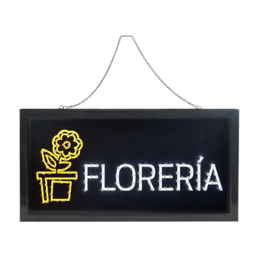 Foto 1 | Letrero Led Luminoso Florería Ml-let-floreria