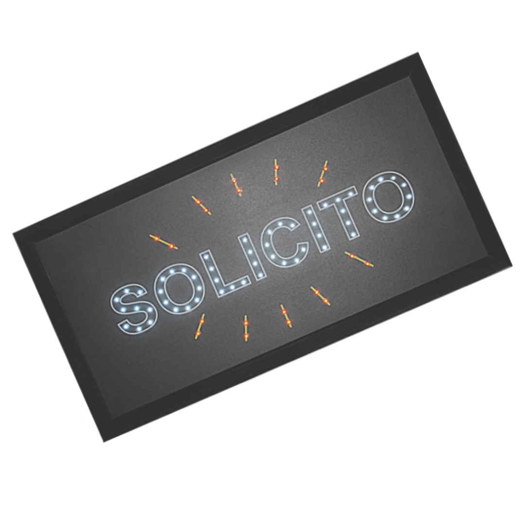 Foto 2 | Letrero Led Luminoso Solicito Ml-let-sol