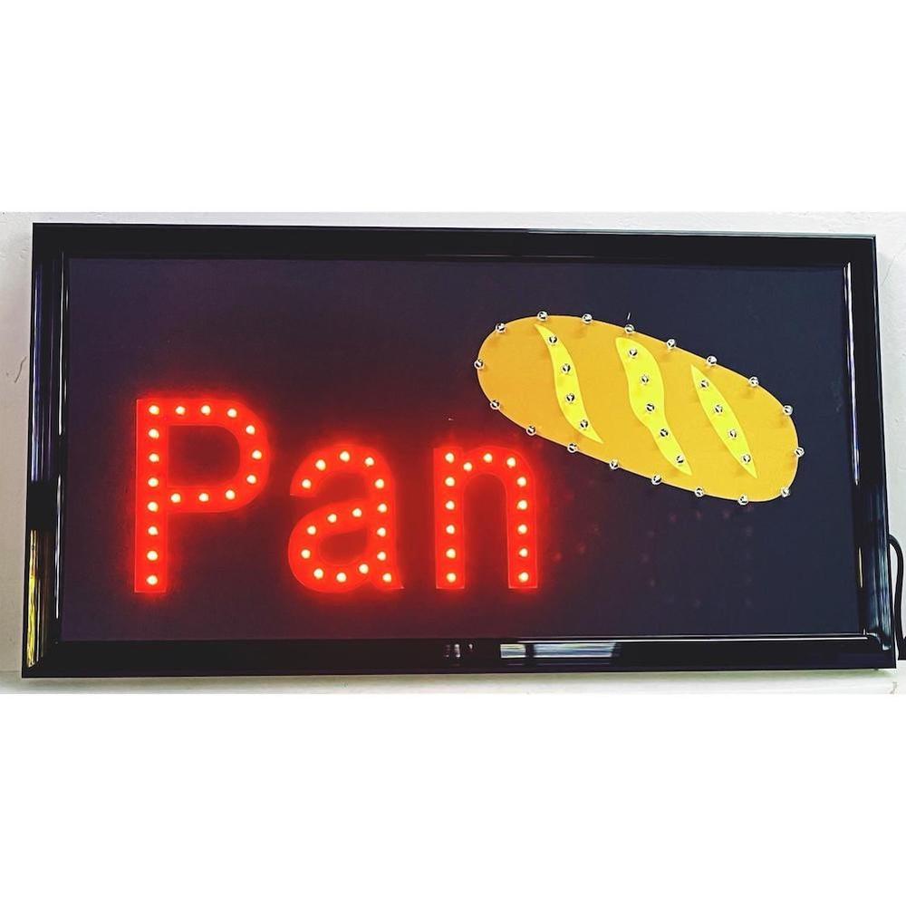 Foto 2 pulgar | Anuncio Luminoso Vintage Leds Pan