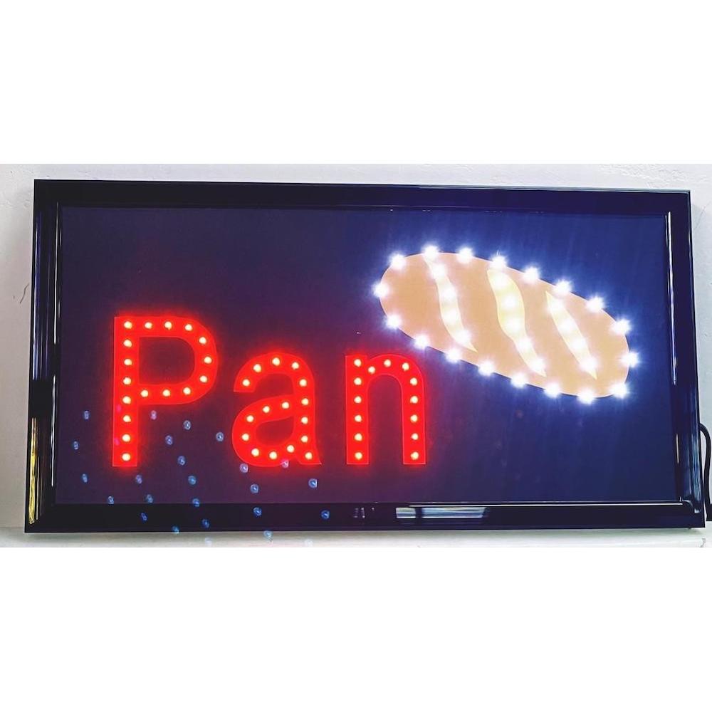 Foto 3 pulgar | Anuncio Luminoso Vintage Leds Pan