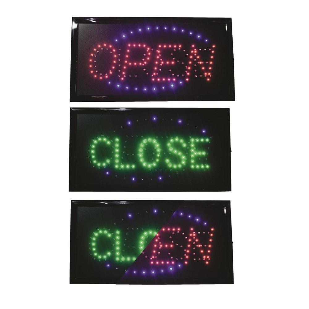 Anuncio Luminoso Vintage Led Open - Close
