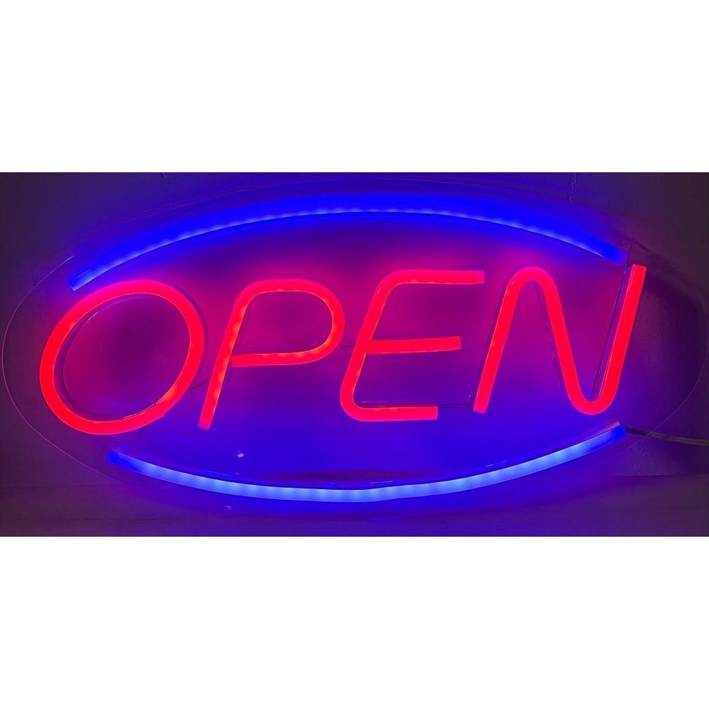 Foto 6 pulgar | Anuncio Open Luminoso Led Tipo Neon