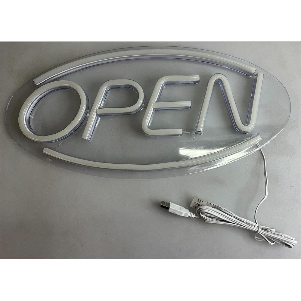 Foto 8 pulgar | Anuncio Open Luminoso Led Tipo Neon