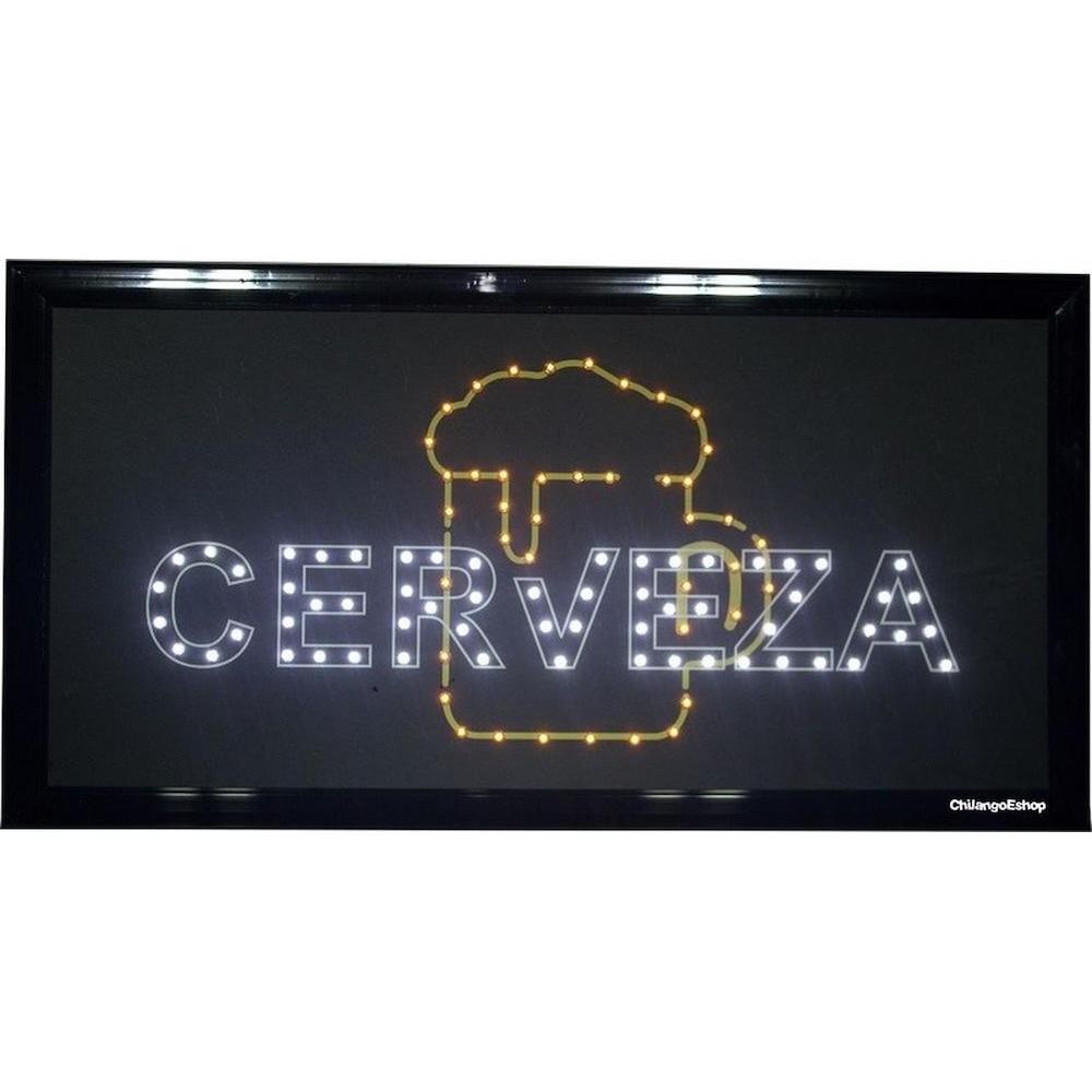 Anuncio Luminoso Vintage Led Cerveza