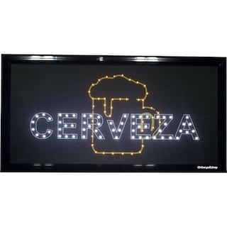 Foto 1 | Anuncio Luminoso Vintage Led Cerveza