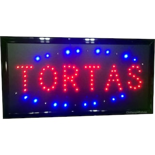 Foto 1 | Anuncio Luminoso Vintage Led Tortas