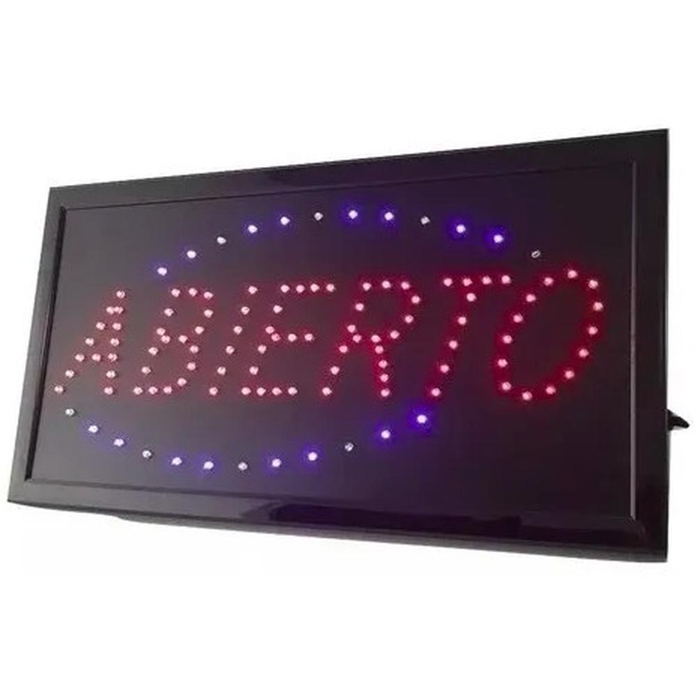 Foto 3 pulgar | Anuncio Luminoso Vintage Led Abierto
