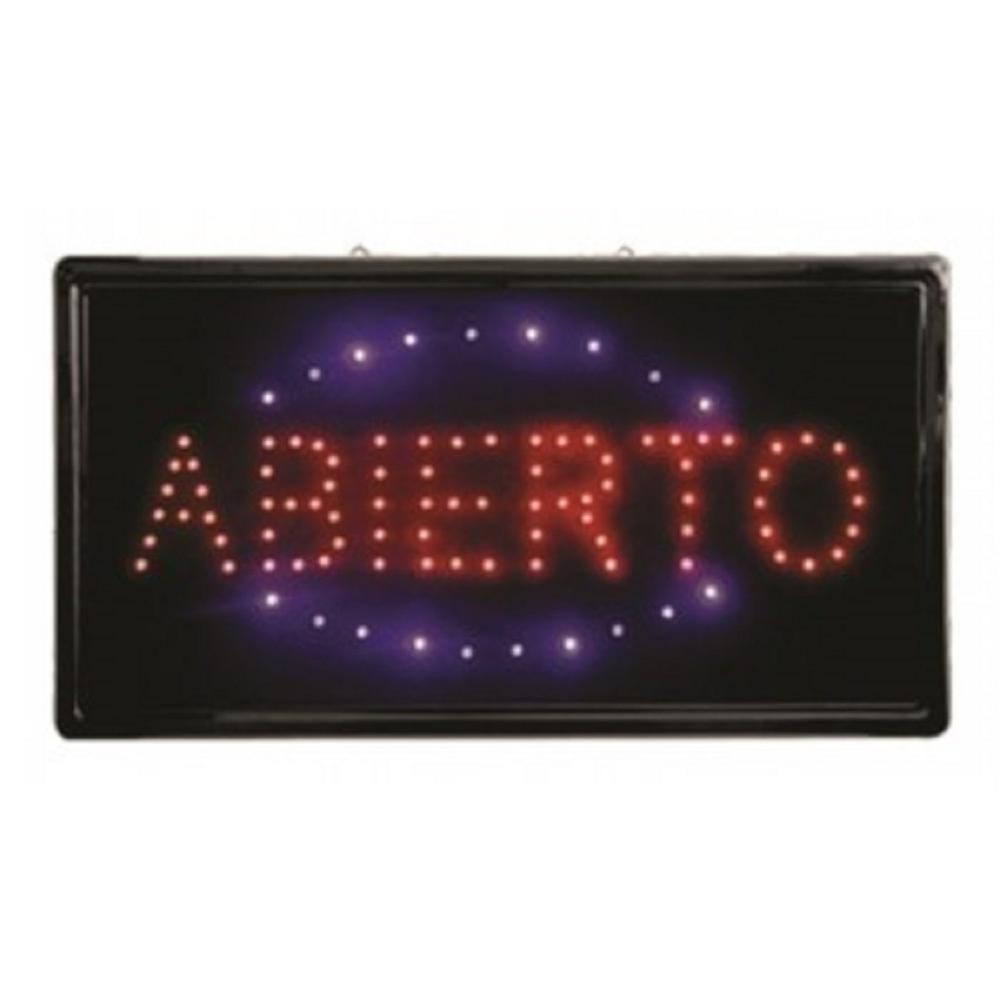 Foto 4 pulgar | Anuncio Luminoso Vintage Led Abierto