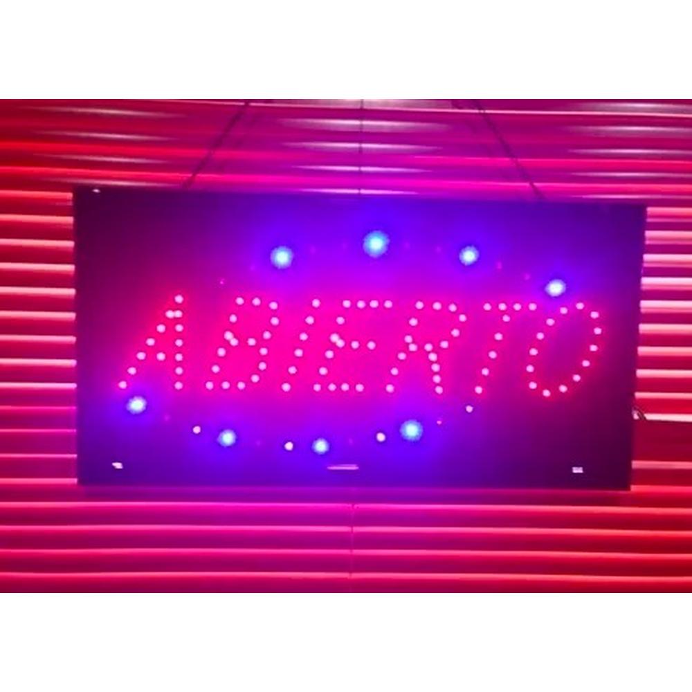Foto 6 pulgar | Anuncio Luminoso Vintage Led Abierto