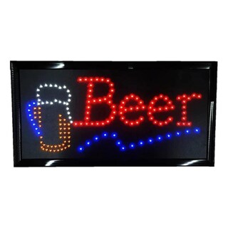 Foto 1 | Anuncio Luminoso Vintage Led Beer