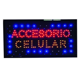 Foto 1 | Anuncio Luminoso Vintage Led Accesorio Celular