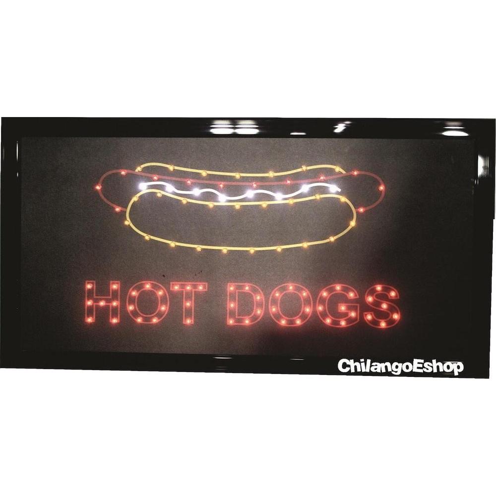 Foto 4 pulgar | Anuncio Luminoso Vintage Led Hot Dogs